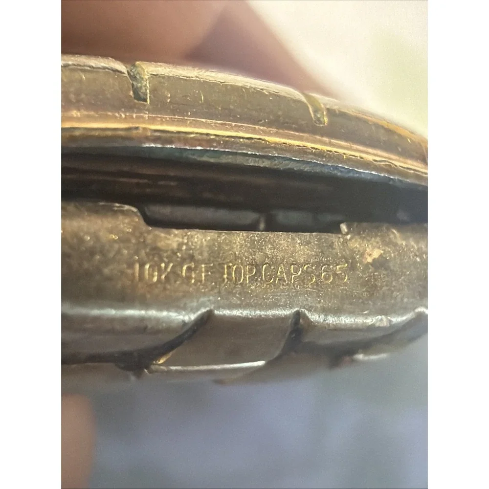 Vtg 1940s Men's Benrus BA 2 Art Deco Watch 17J Manual Wind - FOR PARTS AS-IS